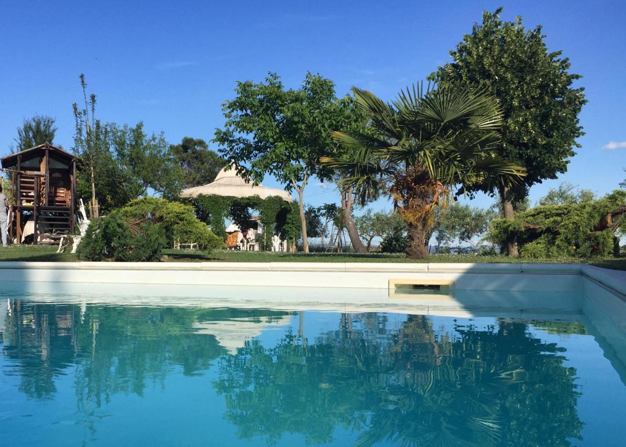 Con Piscina E Giardino A *